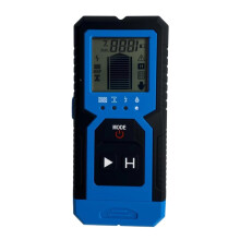 Miangerrn Wall Scanner Stud Finder Detector, Blue and Black, Battery Powered, Digital Angle Gauge Included, 24cm Length