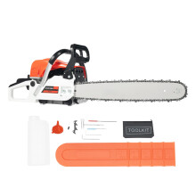 Deinungen 52cc Petrol Chain Saw,Cordless Chainsaw,51cm Cutting Bar and Chain,2 Stroke Fuel Mixing Bottle,Garden Tool for Tree Trimming, Garden, Wood