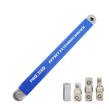 Double End Extension Wrench 15.4inch Impact Socket Ratchet Wrench Tool with Square Wrench Repair Tool