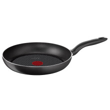 Tefal Titanium Pro Frying Pan Aluminium Hard Black, black, 30 cm