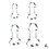 (4pcs, A) Funny Cookie Cutter Set for Bachelorette or Bachelor Party 1