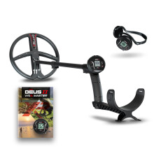 XP Metal Detectors Deus II 11" WS6 Master - Weatherproof and Multi Frequency, Ideal for Treasure and relic Hunting, WS6 Wireless Headphones and