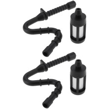 LT Easiyl 2 Set Fuel Petrol Line Hose Pipe Filter 11283587701 Compatible with Stihl MS341 MS361 MS440 MS460 044 046