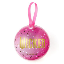 Wicked Glinda Pink Shiz University Gift Bauble with Shiz Necklace Inside