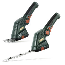 Webb Cordless 2-in-1 Grass Shear & Mini Hedge Trimmer ? Lightweight Garden Starter Tool for Lawn Edges, Shrubs & Small Bushes ? 7.2V Rechargeable,
