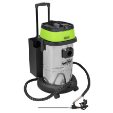 Sealey Walnut Blaster 30L Capacity, 1400kW Pipe Valve Carbon Deposit Cleaning - VSWB30