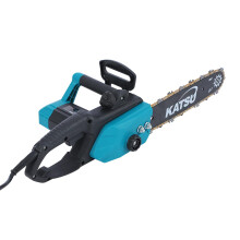 KATSU Tools Electric Chainsaw 12 Inch 900W Portable Corded Chain Saw with Extra Chain for Garden Trees Pruning Wood Cutting (Budget)