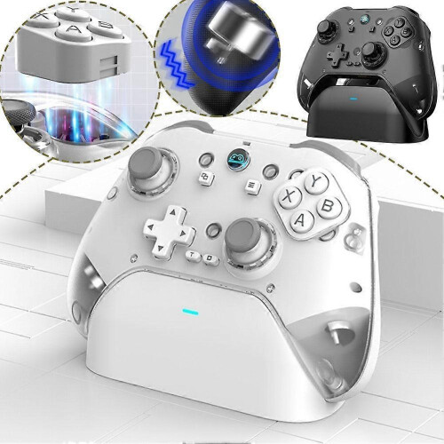 (Yellow Green) For Z04 Gamepad Gaming Controller Tri-Mode Fps Wireless Game Pad Elite Hall 1