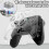 (Yellow Green) For Z04 Gamepad Gaming Controller Tri-Mode Fps Wireless Game Pad Elite Hall 3