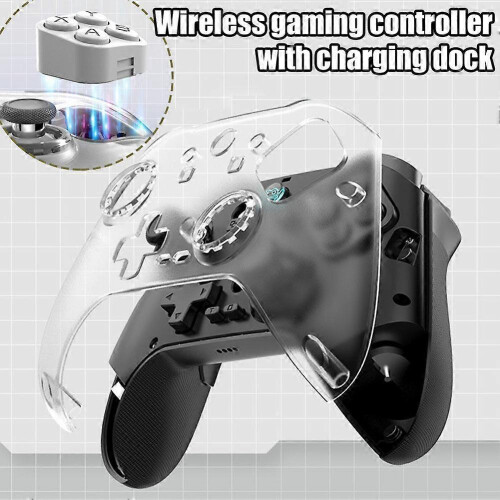 (Yellow Green) For Z04 Gamepad Gaming Controller Tri-Mode Fps Wireless Game Pad Elite Hall 2