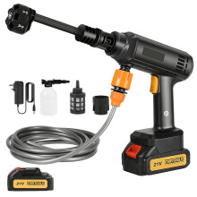 ? Cordless Pressure Washer, 18V 60 Bar Portable Pressure Washers, 6 in 1 Rechargeable Battery Pressure Washer,5M Hose,Cordless Power Washers for