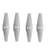 4Pcs Metal Blade, Used for Battery Strimmer (Cordless Strimmer 24 V Garden Strimmer Should Be Purchased Separately) Brush Cutter Metal Blad Sharp and