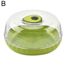 (Pink 2pcs 0.5kg) Multipurpose Fruit Preservation Box Vegetable Storage Box Kitchen Fridge