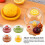 (A) Multipurpose Fruit Preservation Box Vegetable Storage Box Kitchen Fridge 4
