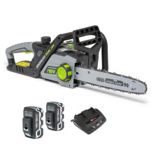 Murray IQ18DCSK Dual 18V Lithium-Ion 35cm Cordless Chainsaw Kit, Powered by Briggs & Stratton, 36V 1200W Brushless Motor, 2x5Ah Battery and Charger