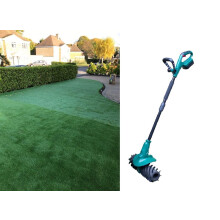 Freshnewlooks Artificial Grass Cordless Power brush Lawn Sweeper Lightweight Powerful