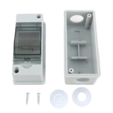 Distribution Protection Box IP65 Electronic Junction Case with Transparent Cover