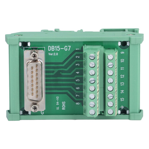 Terminal Block Male Header Interface Connector Break Out Board Module DC 60V DB15?G7
