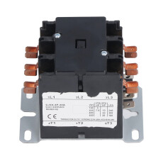 Heavy Duty AC Contactor Pa66 Thermosetting Plastic Air Conditioner Condenser Contactors 220V 50/60Hz