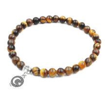 (Tiger Stone) Muslim Prayer Beads Islam Tasbih Bracelet 33-bead 6mm Tasbeeh Islamic Jewelry