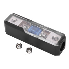 Audio Power Fuses Holder FH?050 Mini Transparent Car Truck Speaker Audio Power Fuses Holder