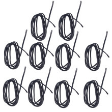 10Pcs NTC Thermistor Sensor PVC Epoxy Resin NTC Temperature Probe for Home Appliances High Accuracy 1m10K B3950
