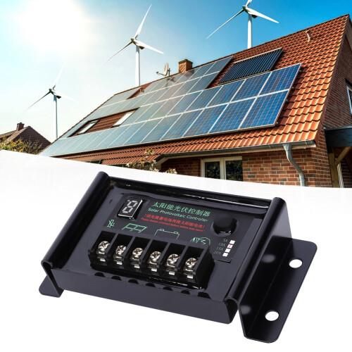 Solar Panel Regulator Power Generation Controller Waterproof 10A 9.6V 11.1V 12.8V 14.8V 22.2V 2