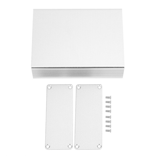 Aluminum Project Box

Integrated Matte Silver DIY PCB Junction Eectronic Shell 29x74x100mm