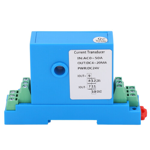 AC Current Transmitter DC4?20mA Output Power Distribution Control Current Transformer AC0?50A