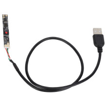 1 MP Camera Module 66?? 2.8mm Fixed Focus USB 2.0 Webcam Board with USB Cable HBVCAMNB20231W