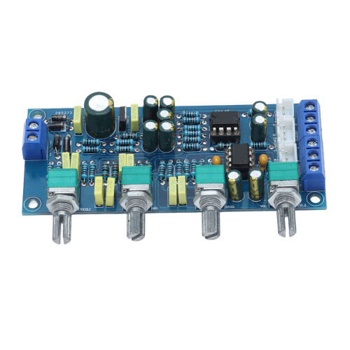 Pre Amplifier Preamplifier Module Tone Board HIFI Treble Medium Bass Volume Adjustment