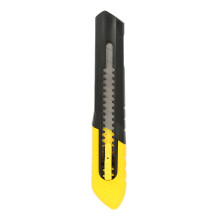 Universalmesser aus Edelstahl mit Gummigriff, Schneidwerkzeug für Papier, Kunststoff und Karton (TU  520D)