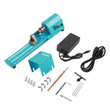 Miniatuur elektrische pons- en slijpmachine, doe-het-zelf houtdraaibank