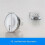 (E) 2PCS Solid Sink Overflow Covers Kitchen Bathroom Basin Trim Round Hole Caps 1