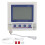 Temperature Data Logger USB External LCD Display Accurate Recorder Sensor  Probes DC 5V 1