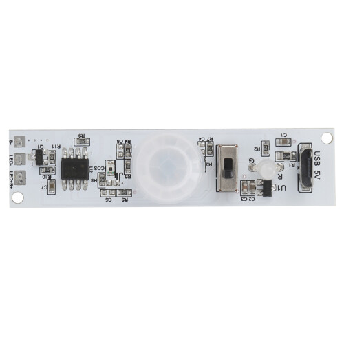 Infrared Sensor Module ABS USB Rechargeable Circuit Board for Wardrobe Kitchen DC5V