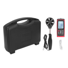 Digitale anemometer met uitschuifbare sensor, windsnelheidsmeter, CFM-luchtstroommeter voor HVAC-systemen, drone-opnames, zeilboten