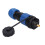Aviation Plug Socket Safe Reliable Oxidation Resistance Durable Compact Connector for Program Controlled Machines1 Pin (380V 25A) 2
