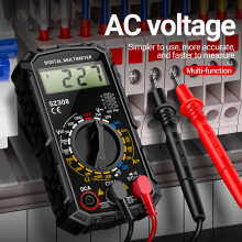 ANENG SZ308 Digitale Multimeter Blokgolf Digitale Tester 1999 Counts HFE Triode Buzzer Multimeter AC/DC Spanning DC Stroom Weerstand Test Tool