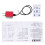 Wind Pressure Transmitter Red Micro Differential Sensor for Boiler Coal Mine DC24V0-5kpa 1