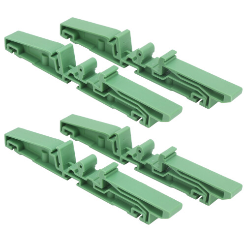 2 Set Circuit Board Mounting Bracket PCB DIN Rail Mount Adapter Screw Components KPRH?185 2