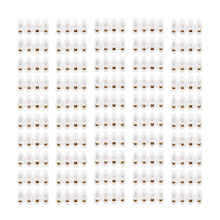 50Pcs Terminal Block Strip ThroughType FlameRetardant Wire Connector 60A Industrial Supplies(4in4out )