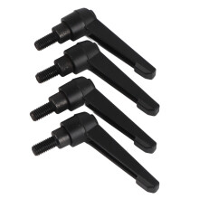 4 Stück Metall Maschinenknöpfe, verstellbarer Befestigungsgriff, M8 Außengewinde (16 mm)