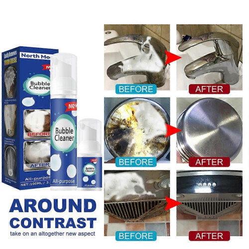 Multi-Purpose Cleaning Bubble Cleaner Spray Foam Kitchen Grease Dirt Removal 2023 1
