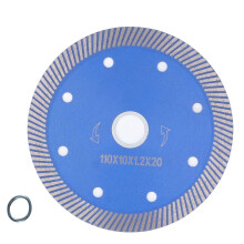 Diamond Saw Blade Cutting Ceramic Tile Marble Stone Concrete Thin Iron Sheet 110x10x1.2x20