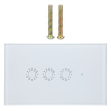 Smart Touch Switch White Wifi Intelligent Wireless Remote Controller US AU 95?240VAC