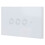 Smart Touch Switch White Wifi Intelligent Wireless Remote Controller US AU 95?240VAC 2