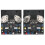 2Pcs Audio Power Amplifier Board PCB Dual Channels Electronic Components IRF240 IRF9240 2