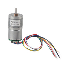 12V 25GA‑310‑128 DC Encoder  Getriebemotor Metall  Drehzahlreduzierungsmotor (DC12V 70RMP)