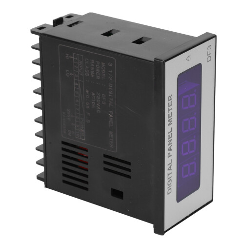 BERM Digital Panel Meter Digital Display Current Voltage Measuring Tools DF3 AC10A 2